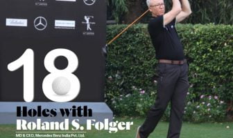 18 holes with Roland S. Folger Folger