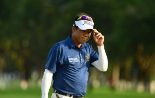 Thai veteran Thammanoon turns the clock back to shoot 9-under at TAKE Solutions Masters golf