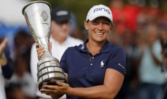 Angela Stanford wins Evian Championship