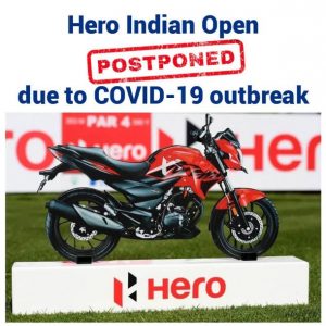 Hero Indian Open postponed