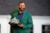 Dustin Johnson with The Masters Trophy Image: The Ringer