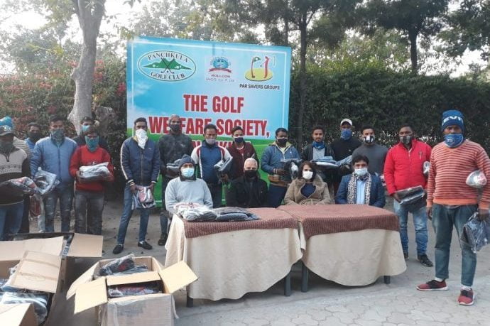 Panchkula Golf Course’s gesture for caddies