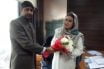 Nuzhat Gul taking charge as Secretary Sports Council - J&K