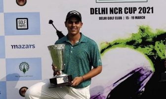 Sunhit Bishnoi with his trophy