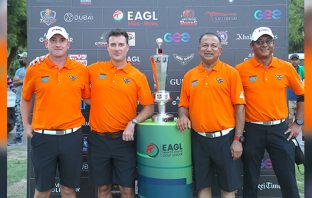 Team MENA Golfers - Winners of the inaugural EAGL event