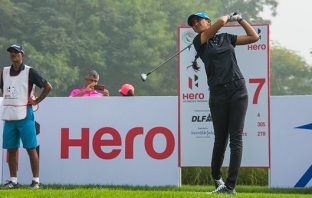 G. Ashok and Aditi Ashok | Photo: LET