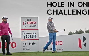 Ian Poulter & Tyrrell Hatton take on Hero Challenge