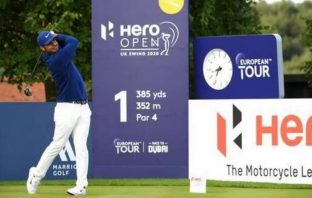 Hero to sponsor European Tour event at St. Andrews Shubhankar Sharma at last year's Hero Open