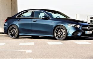 Mercedes-Benz drives in the A-Class Limousine and AMG A 35 Mercedes AMG A35 | Photo: WardsAuto