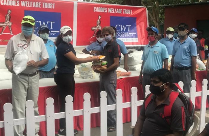 Netra Suri raises over 2.8 lakhs for caddies