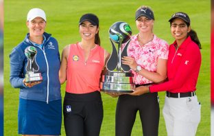 Winning Team (L-R) - Andrew Kelsey, Sarina Schmidt, Olivia Cowan & Diksha Dagar