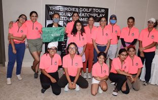 The inaugural Birdies Tour event winners