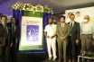 State Sports Minister Srinivas Goud at the launch of the logo for the Telangana Premier Golf League