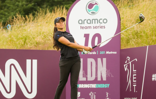 Tvesa Malik at Aramco Team Series London event
