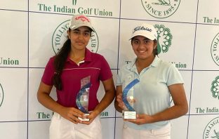 14 yr old Mannat wins Eastern India Ladies title Mannat Brar (Overall Winner) & Prarthana Khanna (Winner - Category C)