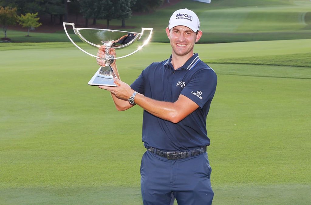 Patrick Cantlay cashed in $15mn bonus for his FedExCup win last month