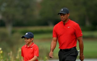 Tiger & Charlie Woods