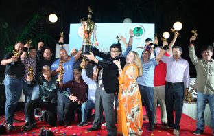 Mumbai United Team winners of the 2019 MGL, celebrate