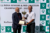 Rishi Narain won his second Senior National Amateur title in Ahmedabad