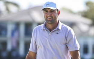 Scottie Scheffler is ranked 5th on the OWGR
