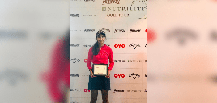 Kashika Misra wins Girls A&B Category at DLF Golf & CC