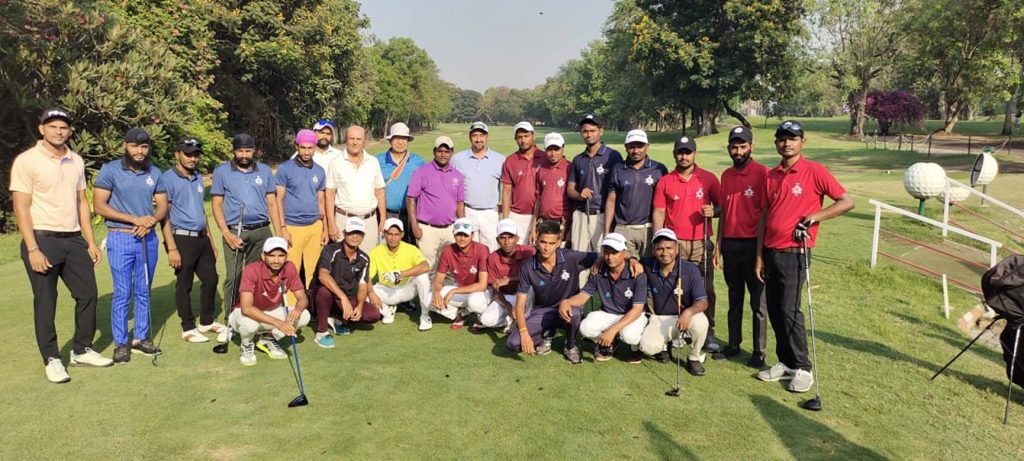 Participants of Inter-Club Caddies Tournament 