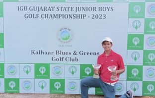 Kartik breaks IGU records in Ahmedabad
