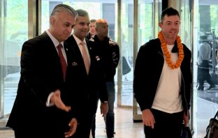 DP World India Championship – Rory McIlroy arrives in India